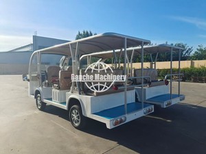 Autobús Eléctrico de 8 Plazas, Impermeable, con Batería de Plomo-Ácido, Velocidad Máxima de 60 km/h, para Turismo y Parques Temáticos - Product Image 6