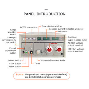 KDYDJ Hochpräzises Kabel und Draht Spannungs festigkeit Hipot <span class=keywords><strong>Tester</strong></span> <span class=keywords><strong>5kV</strong></span> 10kV 15kV Transformator Kapazität 300VA AC 20mA - Product Image 2