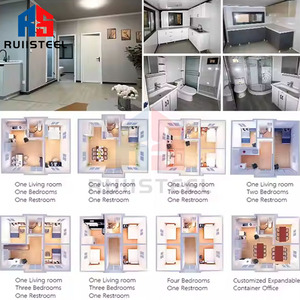 Ruiisteel đôi Câu Chuyện mái bằng phẳng mở rộng <span class=keywords><strong>container</strong></span> nhà mở rộng nhà tiền chế nhà Tiny biệt thự - Product Image 6