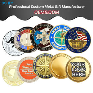 30 ، 40 ، 50 معدن فارغ ، نقش بالليزر الفضة والنحاس الأصفر وسبائك الزنك ، عملات تحدي فارغة مع - Product Image 5