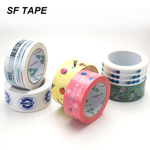 カスタムロゴ印刷入り透明プラスチック<span class=keywords><strong>OPP</strong></span>カートンシーリング梱包テープ48mm高粘度耐久性ジャンボロールアクリル - Product Image 1