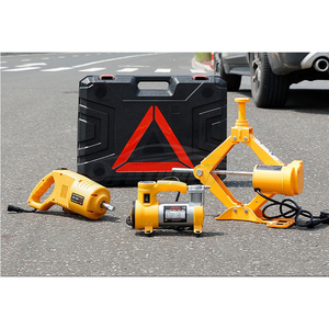 12V 스틸 3-in-1 전동 유압 자동차 잭 2/3톤 휴대용 차량 공구 시저 디자인 리모컨 1년 보증 - Product Image 6