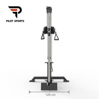 Équipement de fitness commercial à domicile câble unique tirer vers le bas Lat Machine pour l'entraînement pour les gymnases à domicile et les installations de fitness