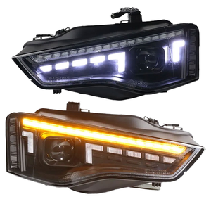 ไฟหน้า LED สำหรับ A5 Sportback 2012-2016 6000K ไฟ B8ดัดแปลงสี DRL ด้านหน้า12V 10000 Lumens ใหม่12V LED H - Product Image 3