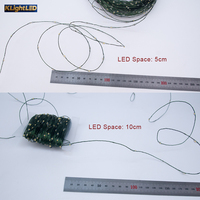 Stabile LED-Lichterkette mit Blinkfunktion, grüner Kupferdraht, 1000/2000/3000/6000 LEDs für Weihnachtsbaum und Party
