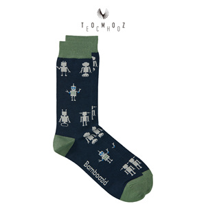 Chaussettes en bambou pour hommes, 82% fibre <span class=keywords><strong>de</strong></span> bambou, antibactériennes, respirantes, écologiques, motif dessin animé, usage professionnel, chaussettes décontractées, usine ODM - Product Image 2