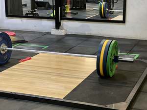 Hochwertige Fitnessgeräte Schwerlast-Kniebeugenbank Gewichtheber-Plattform Mit CE - Product Image 4