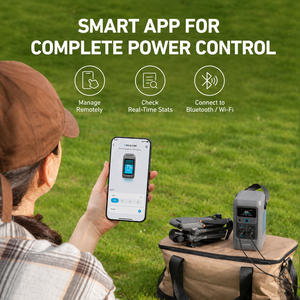 แบตเตอรี่สำรองขนาดพกพา 192Wh Anker SOLIX C200 DC LiFePO4 กำลังไฟ 200W พร้อมพอร์ต USB-C แบบสองทิศทาง 140W สำหรับแล็ปท็อป การเดินทาง และกรณีฉุกเฉิน - Product Image 6