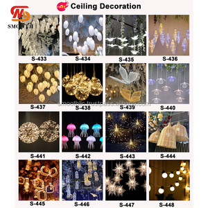 SMOOTH Modern Spiral Acrylic LED <b>Ceiling</b> Light Iridescent Ribbon <b>Wedding</b> Banquet Hall <b>Ceiling</b> <b>Decorations</b> - Product Image 6