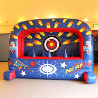 Vente directe d'usine, jeu de tir gonflable de qualité commerciale en PVC, jeu de classement, cibles flottantes de carnaval, installation facile