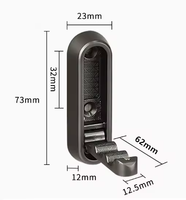 Porte-serviettes mural simple en alliage d'aluminium, pliable et étanche, pour peignoirs, vêtements et serviettes, idéal pour salle de bain et cuisine