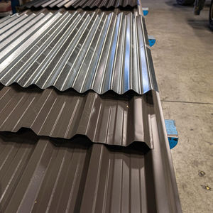 6 ft 10 ft <span class=keywords><strong>3</strong></span> pollici profilo colorato lamiera zincata alluminio prezzo 12ft 5m tetto ondulato galv fogli - Product Image 5