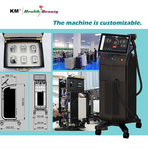 Máquina de Depilação a <span class=keywords><strong>Laser</strong></span> de Diodo OEM ODM Marca 2 Alças 3 Ondas Gelo Platina Titânio 755nm 808nm 1064nm 755 810 1064 - Product Image 5