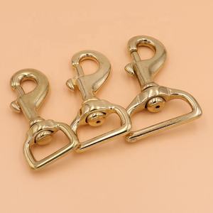 54มิลลิเมตร-78มิลลิเมตรทองเหลืองแข็งสแน็ปตะขอพวงกุญแจคลิปกุ้งก้ามกรามตะขอสำหรับกระเป๋าหนัง - Product Image 2