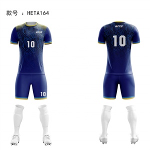 Conjuntos de Uniformes de Fútbol de Poliéster Personalizados de Alta Calidad, Transpirables, para Hombre, Unisex - Product Image 2