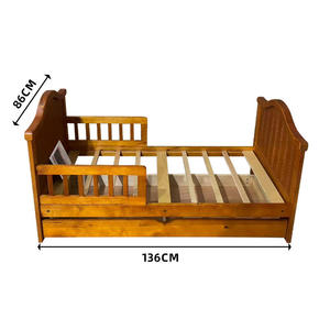 <span class=keywords><strong>Letto</strong></span> a pavimento moderno per bambini, <span class=keywords><strong>letto</strong></span> a telaio, <span class=keywords><strong>letto</strong></span> per bambini in legno massello - Product Image 5