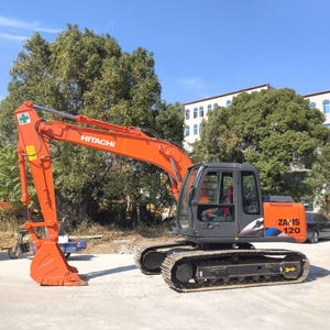 รถขุดมือสอง ZX120-6 ปี 2022 สภาพ 99% จากญี่ปุ่น HITACHI Zaxis zx130 zx210 ระบบไฮดรอลิก 12 ตัน เครื่องยนต์ Isuzu - Product Image 4
