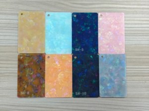 Panneaux décoratifs de luxe en PMMA acrylique perlé sur mesure pour présentoirs de bijoux et projets d'aménagement intérieur - Product Image 2