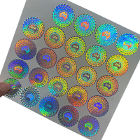 Hoja de Pegatinas Retro Holográficas con Diseño de Cinta Cassette, Pegatinas Musicales Personalizadas para Decoración de Empaques y Marca, Calidad Mayorista