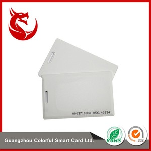 Carte de visite PVC CR80 de haute qualité, paiement hôtelier NFC RFID 134,2 kHz EM4305 T5577, mini-étiquette brillante laminée - Product Image 4