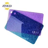 JINBAO โรงงานที่มีคุณภาพดี1220X2440 100% หล่อดิบ Pmma ไมกา Perspex คณะกรรมการหินอ่อนแผ่นอะคริลิสำหรับโฆษณาโลโก้ป้ายแสง
