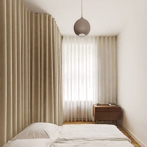 Chất Lượng Cao Gợn S Gấp Rèm Phụ Kiện 60 70 80 Mm S-Sóng Rèm Runner Cực Ròng Rọc Móc - Product Image 6