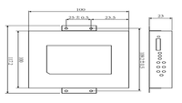 Périphériques IoT industriels à double SIM avec WiFi 4G LTE et protocole NB-IoT MQTT Routeur de communication et de réseau industriel