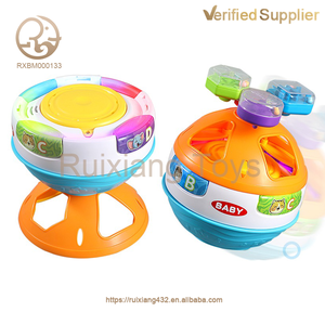 ลูกบอลดนตรีมหัศจรรย์ 3-in-1 ลูกบอลหมุนอเนกประสงค์ ของเล่นเด็กคลาน ของเล่นเสริม<span class=keywords><strong>พัฒนาการ</strong></span>ทางประสาทสัมผัสสำหรับเด็ก - Product Image 2