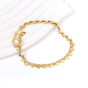 फैशन टखने स्टेनलेस स्टील के टखने थोक <span class=keywords><strong>18k</strong></span> pvd सोने की प्लेटेड चेन फुट गहने, महिलाओं के लिए - Product Image 2