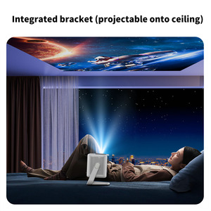 โปรเจคเตอร์พกพา DLP 1080P ระบบ Android 11 รองรับ 4K HDR S7 พร้อม Google TV โฟกัสอัตโนมัติ WiFi บลูทูธ รองรับ <span class=keywords><strong>Netflix</strong></span>/YouTube - Product Image 3