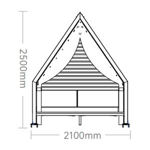 <span class=keywords><strong>Tumbonas</strong></span> para Exteriores Landsharp para Todo Clima con Juego de Colchones y Almohadas, Tumbona de Aluminio para Piscina, Gazebo - Product Image 4