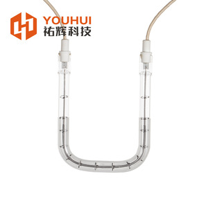 Youhui Industrial U-Shaped <b>Infrared</b> Heating Lamp 150-6000W Glass Body For Equipment Heating - Product Image 4