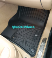 Haute qualité luxe 3D TPE voiture tapis de sol doublure de coffre pour Porsche Cayenne 2011-2017 5D Double couche tapis