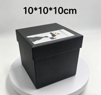 Boîtes d'emballage haut de gamme en carton rigide pour bougies, avec insert carré en éponge et pelliculage brillant, pour pots de bougies parfumées