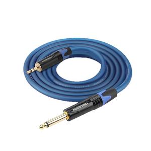 <b>6.35mm</b> <b>To</b> <b>3.5mm</b> Audio Cable Mono <b>Adapter</b> For Audio Video Equipment Elastic Pvc Sheath Plug In Connection - Product Image 4