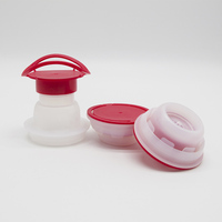 Bouchons de bec verseur en plastique de 57 mm de couleur personnalisée en usine, bouchons de seau en plastique, bouchons de bec verseur flexibles, bouchons en plastique pour boîte de conserve en métal, bidon d'huile, emballage