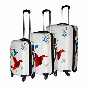 小型MOQ 3個セット20 "24" 28 "ABS PC荷物セット魅力的な画像デザイン - Product Image 2