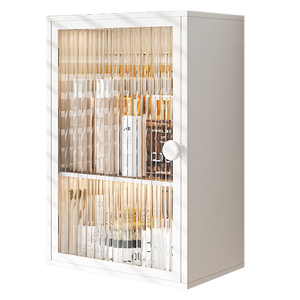 Nouvelle toilette murale avec porte de placard, multifonctionnelle, armoire de salle de bain, boîte de rangement pour articles de bain - Product Image 6