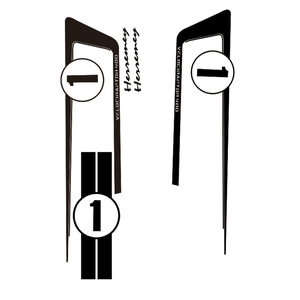 Pegatina de decoración para el cuerpo del coche, pegatinas de logotipo personalizado, modificación negra, impresión personalizada para Ford <span class=keywords><strong>bronco</strong></span> 2021 2022 2023 - Product Image 4