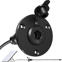 Conector de Alimentación de 5.5mm para Montaje en Panel, Compatible con Starlink Mini, Cable de Alimentación Hembra de 2.1mm para Uso en Autocaravanas, Camionetas, Autobuses, Embarcaciones Marinas
