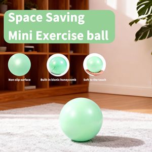 Ballons de yoga, ballon de yoga pour l'exercice, 25 cm, pour l'entraînement des adducteurs de la hanche, la coordination du tronc, le Pilates, la mobilité et les exercices de réadaptation - Product Image 3