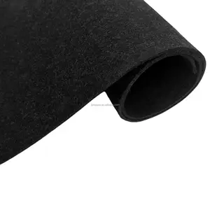 黑色针刺毛毡织物/聚酯毛毡/合成毛毡3毫米4毫米5毫米