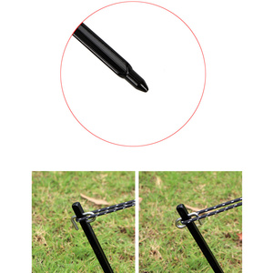 4 crochets de <span class=keywords><strong>fixation</strong></span> portables en alliage d'aluminium pour tente de camping, bâche et auvent - Product Image 5