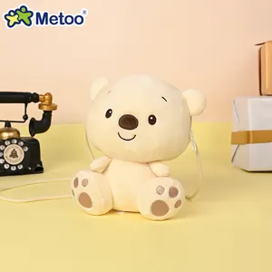 Metoo Tiramitu新款熊动物儿童肩包Kawaii Plushies定制毛绒动物毛绒玩具制造商