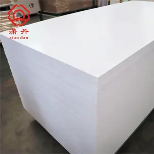 小丹制造商紫外线耐候性PVC Celuka泡沫板轻质防水塑料泡沫板可回收PVC