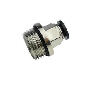 <span class=keywords><strong>Raccord</strong></span> <span class=keywords><strong>pneumatique</strong></span> mâle droit PCG avec joint d'étanchéité, connecteur <span class=keywords><strong>pneumatique</strong></span> articulé pour tuyau de 4 à 12 <span class=keywords><strong>mm</strong></span> de diamètre extérieur, M5-1/2 - Product Image 1