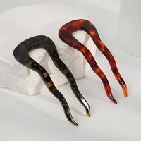 Wjia avancé perméable écaille de tortue épingle à cheveux luxe Style ancien français épingle à cheveux pince cheveux accessoires