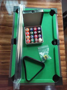 Juego de Mesa de <span class=keywords><strong>Billar</strong></span> con Luz, Mini Mesa de <span class=keywords><strong>Billar</strong></span> de Juguete para Niños, Juegos Casuales, Mini Mesa de Snooker, Juego de Interior - Product Image 4