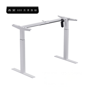โต๊ะคอมพิวเตอร์ที่ทำงานไฟฟ้ามอเตอร์เดี่ยวปรับความสูงได้โครงโต๊ะยืนสำหรับบ้านสำนักงานทันสมัย - Product Image 3
