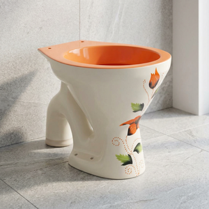 Magenta Comfort Height One Piece Ceramic EWC S Trap Dual Flush European Water Closet Toilet - Product Image 4